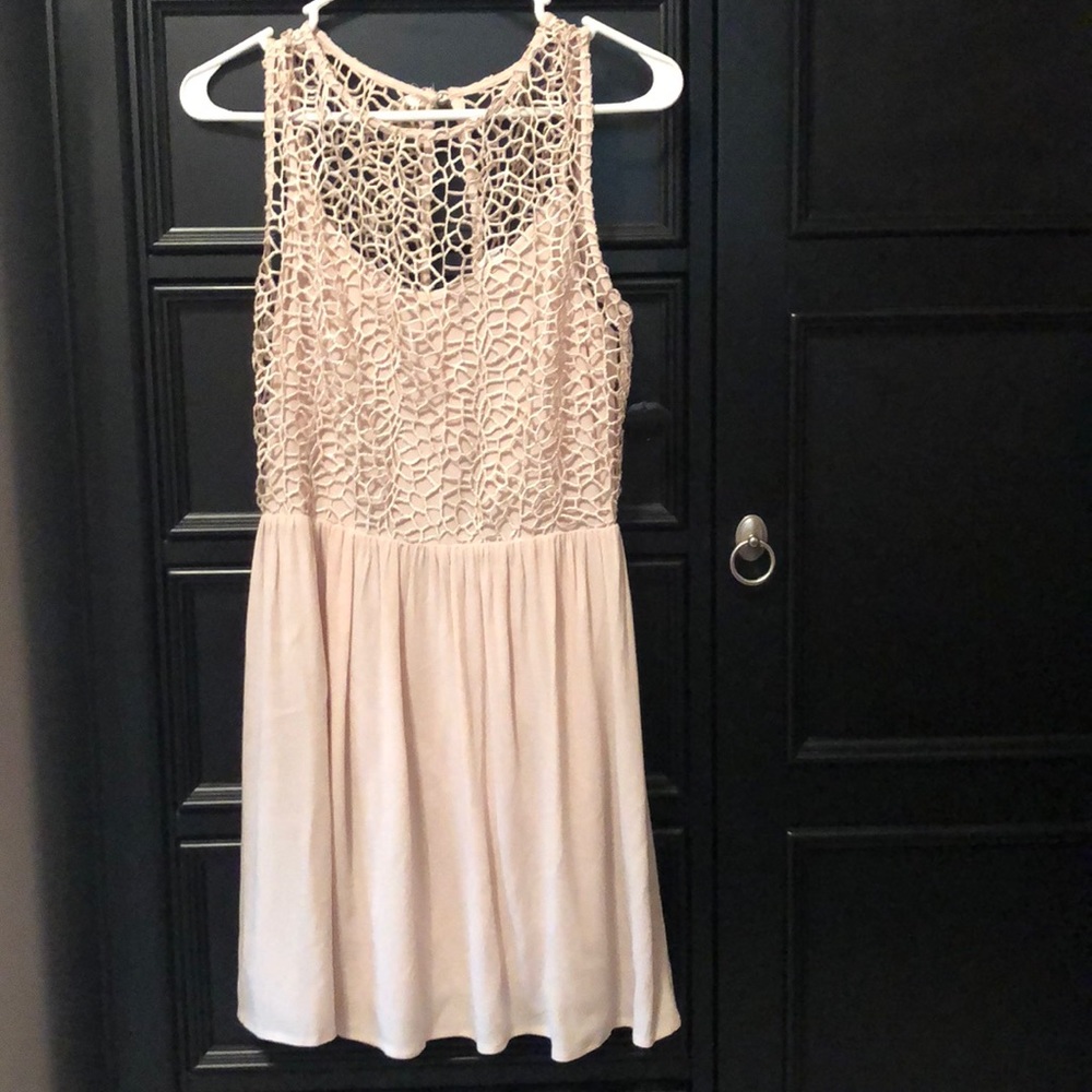 Cream dress